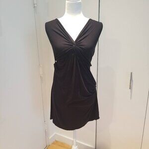 Alfani Intimates Essentials Twist Knot Sleepwear Nightgown Dress: Size S, Black